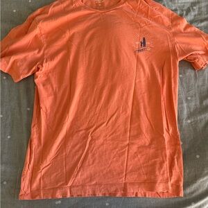 johnnie-O Sunset Orange T-shirt M medium